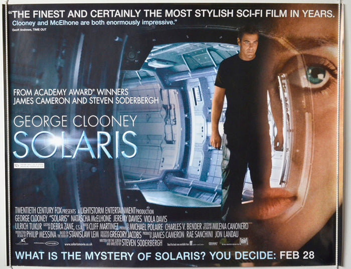 Solaris Original British Quad Poster - Movie Poster