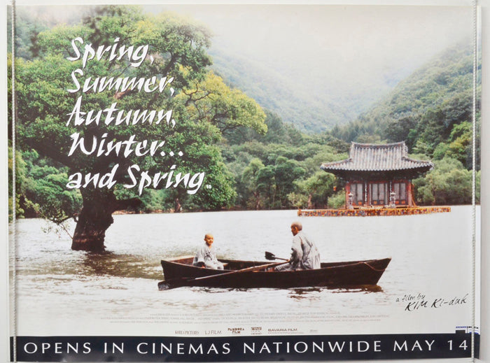 Spring, Summer, Autumn, Winter .. and Spring  (a.k.a. Bom yeoreum gaeul gyeoul geurigo bom)   Original British Quad Poster - Movie Poster