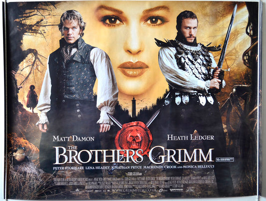 The Brothers Grimm Original British Quad Poster - Movie Poster