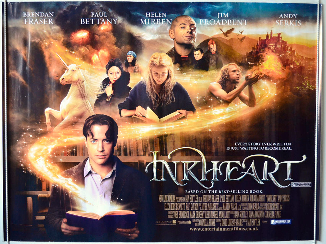 Inkheart Original British Quad Poster - Movie Poster