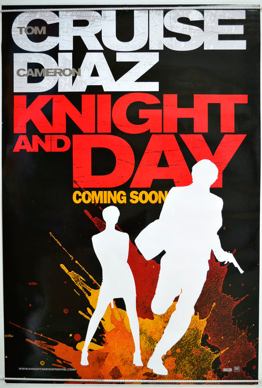 Knight And Day   (Teaser / Advance Version)  Original One Sheet Poster - Movie Poster