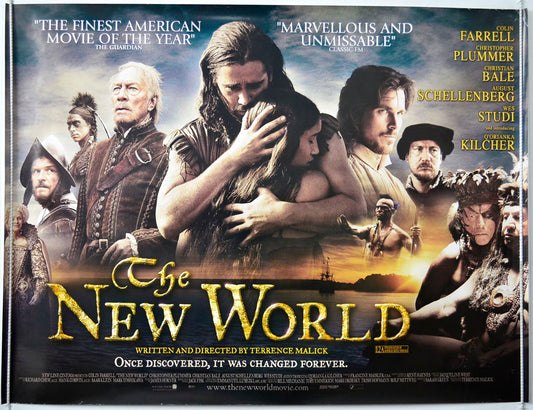 The New World Original British Quad Poster - Movie Poster