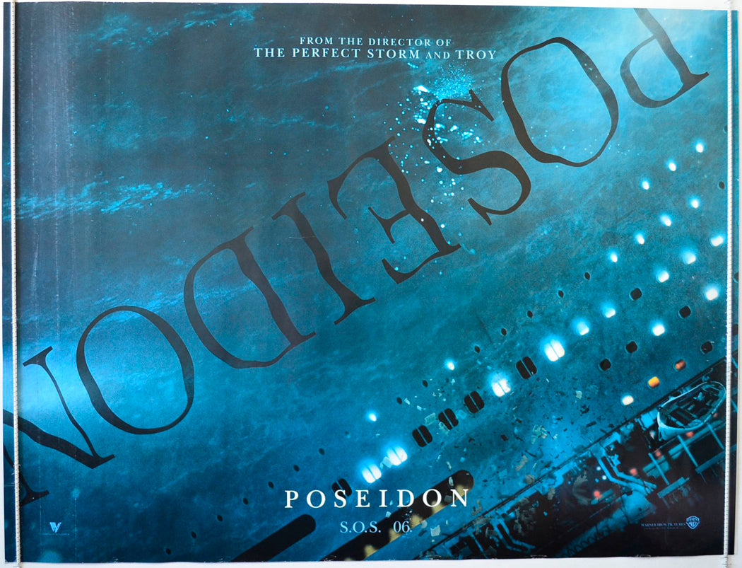 Poseidon   (Teaser / Advance Version)  Original British Quad Poster - Movie Poster