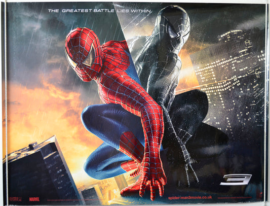 Spider-Man 3   (a.k.a. Spiderman 3) Original British Quad Poster - Movie Poster - Movie Poster - Cinema Poster