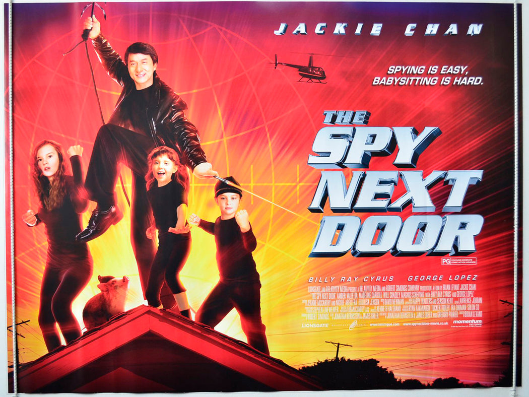 The Spy Next Door Original British Quad Poster - Movie Poster