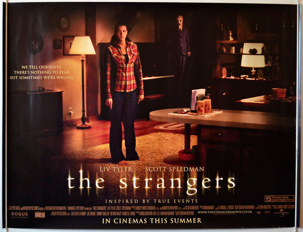 The Strangers Original British Quad Poster - Movie Poster