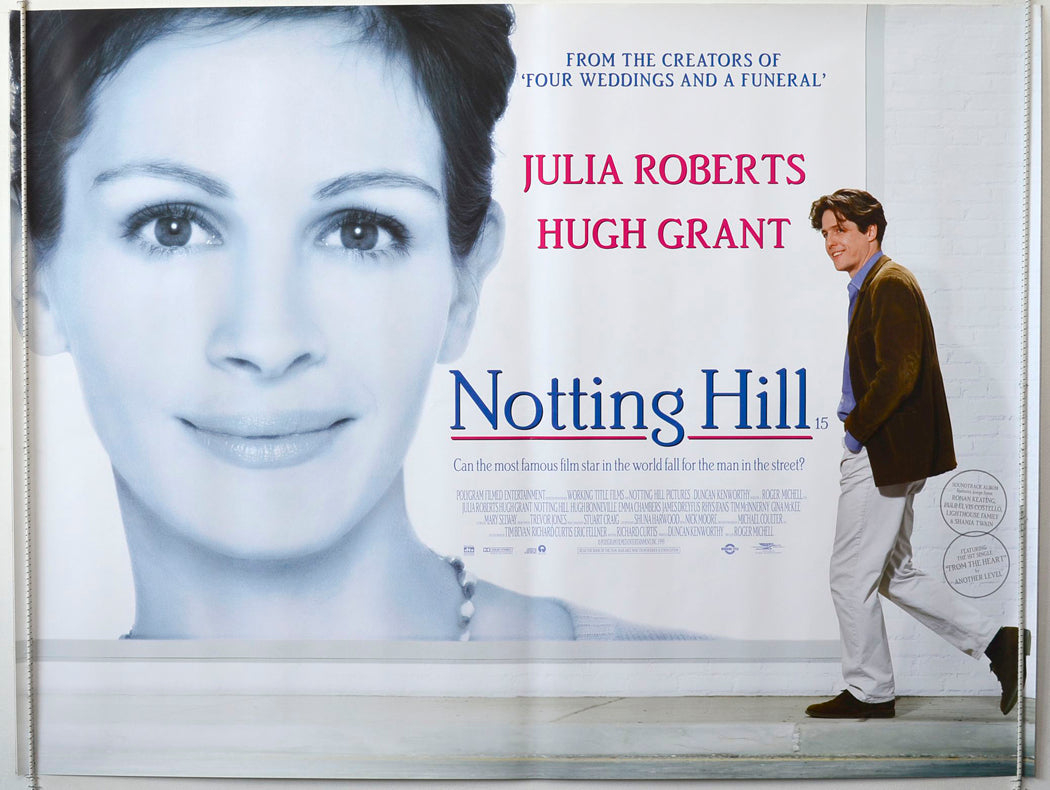 Notting Hill   Original British Quad Poster - Movie Poster