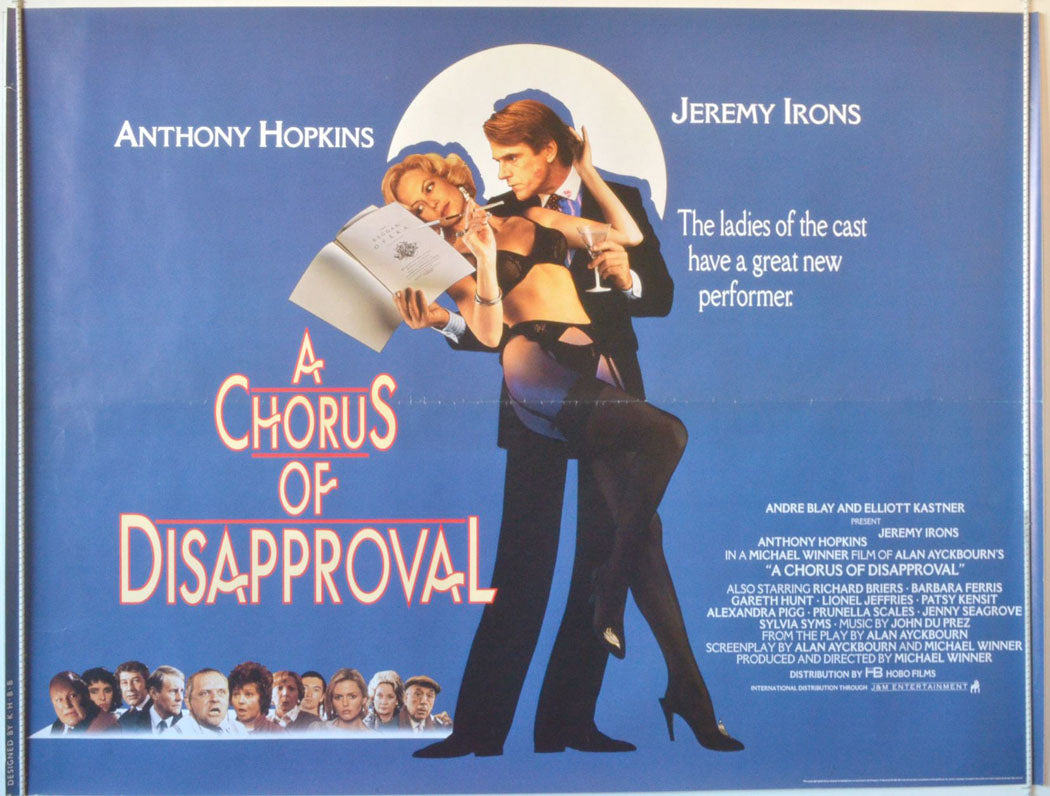 A Chorus Of Disapproval  Original British Quad Poster - Movie Poster