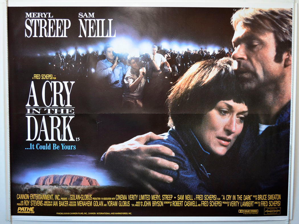 A Cry In The Dark   Original British Quad Poster - Movie Poster