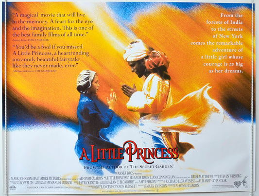 A Little Princess Original British Quad Poster - Movie Poster