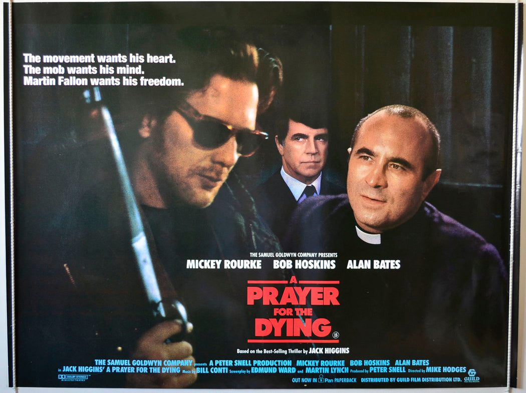 A Prayer For The Dying Original British Quad Poster - Movie Poster