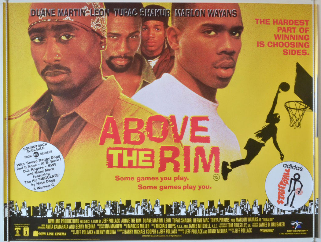 Above The Rim  Original British Quad Poster - Movie Poster