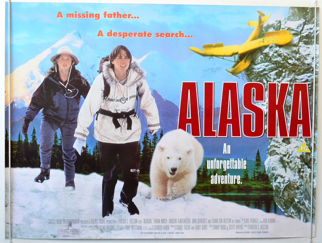 Alaska Original British Quad Poster - Movie Poster