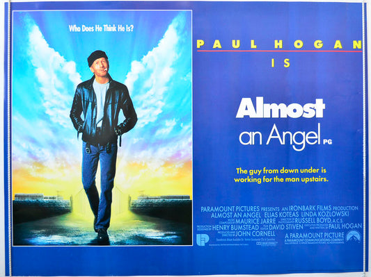 Almost An Angel   Original British Quad Poster - Movie Poster