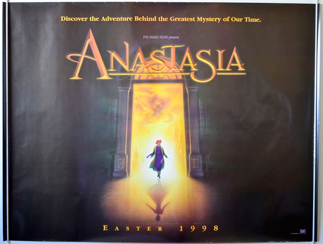 Anastasia   (Teaser / Advance Version)  Original British Quad Poster - Movie Poster