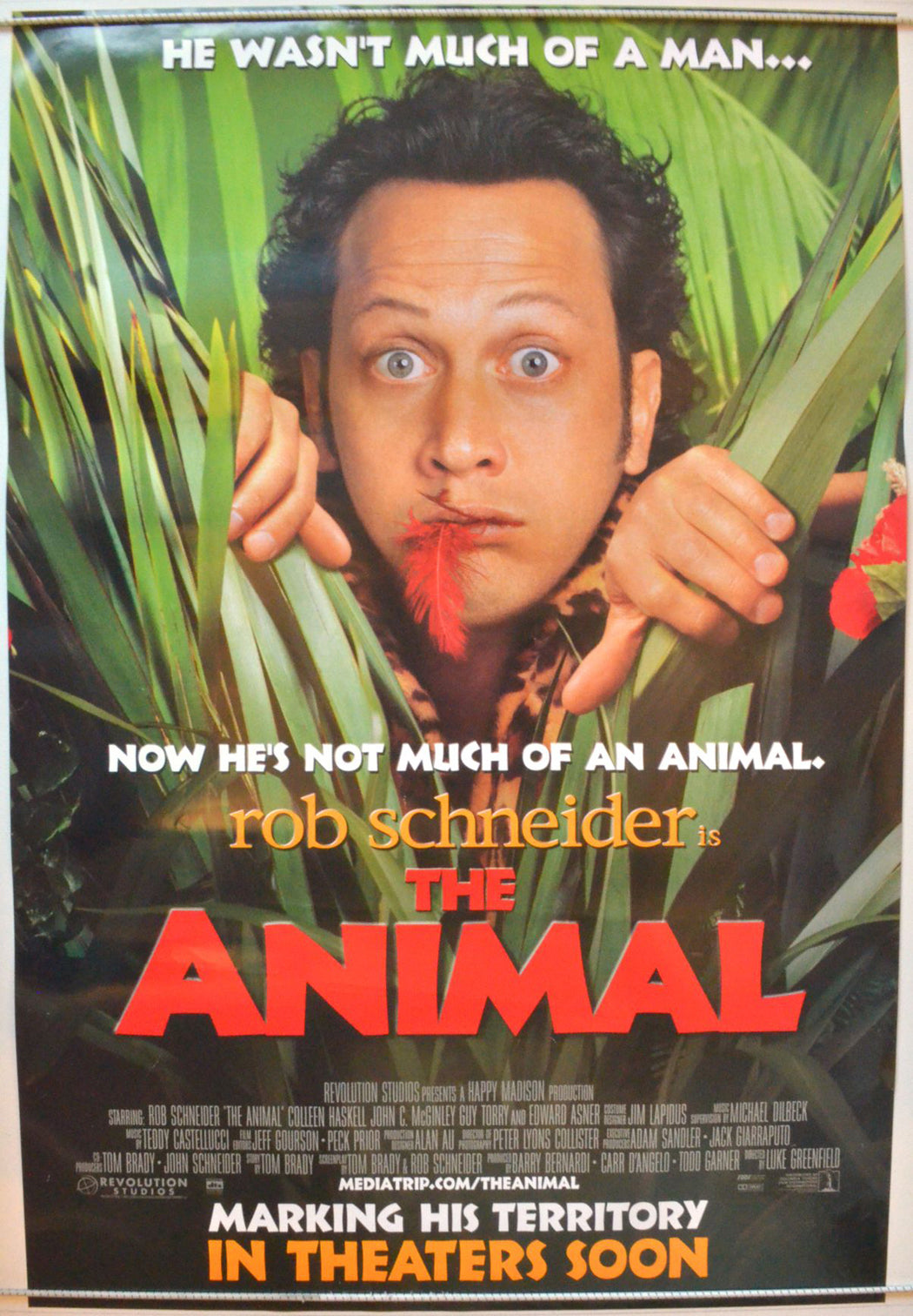 The Animal   Original One Sheet Poster - Movie Poster