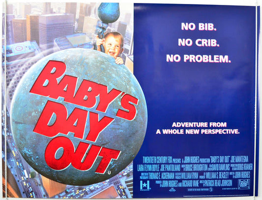 Baby's Day Out   Original British Quad Poster - Movie Poster