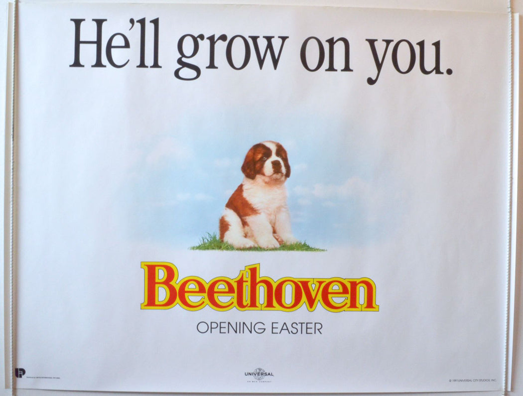 Beethoven  (Teaser Quad Poster)   Original British Quad Poster - Movie Poster