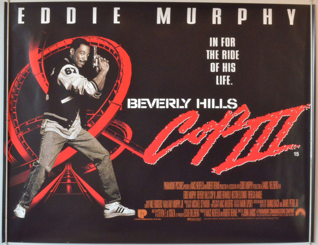 Beverly Hills Cop III  Original British Quad Poster - Movie Poster