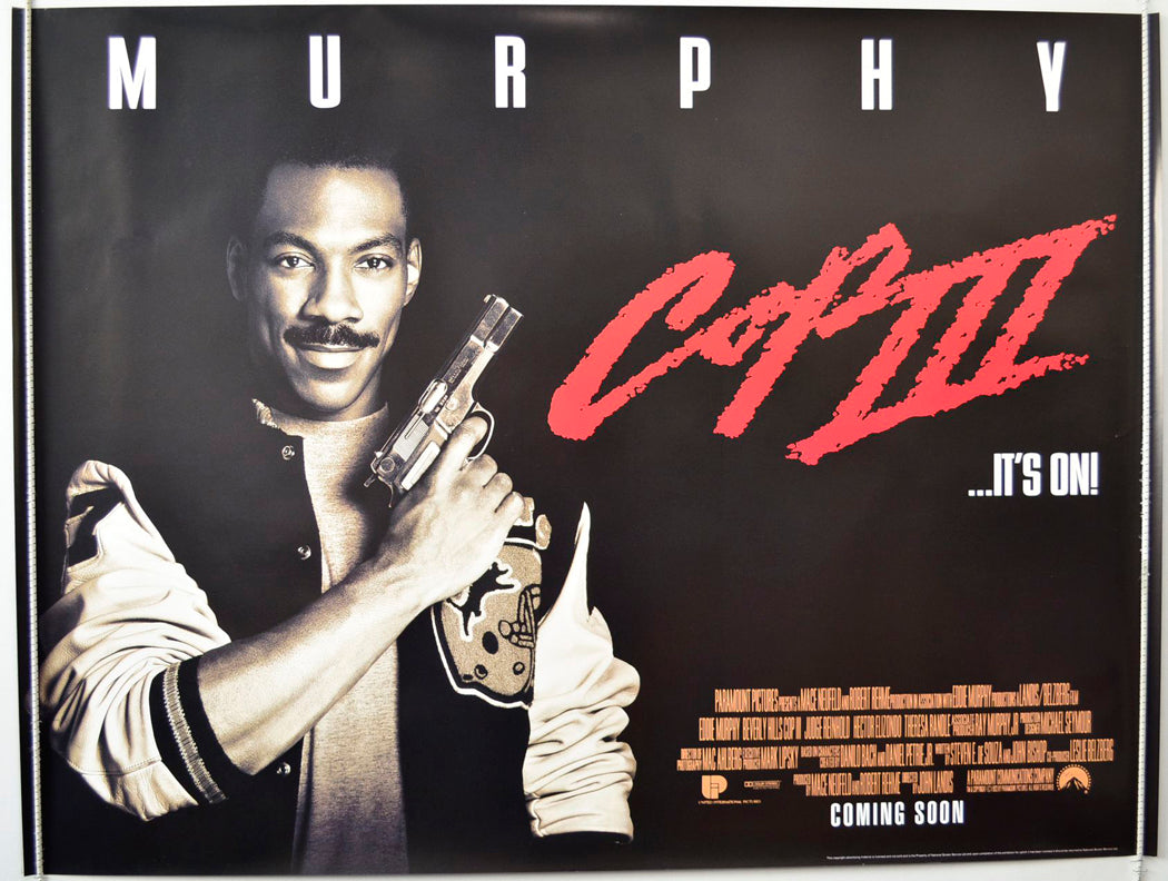 Beverly Hills Cop III  (Teaser / Advance Version)   Original British Quad Poster - Movie Poster