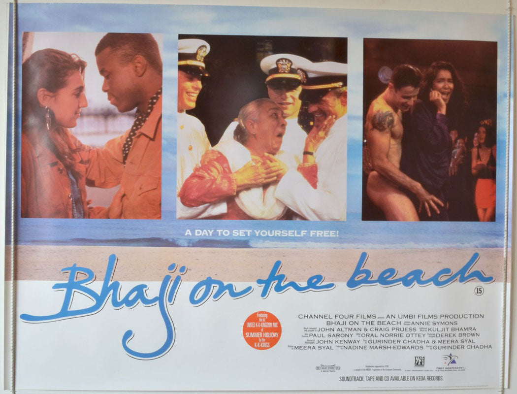 Bhaji On The Beach  Original British Quad Poster - Movie Poster