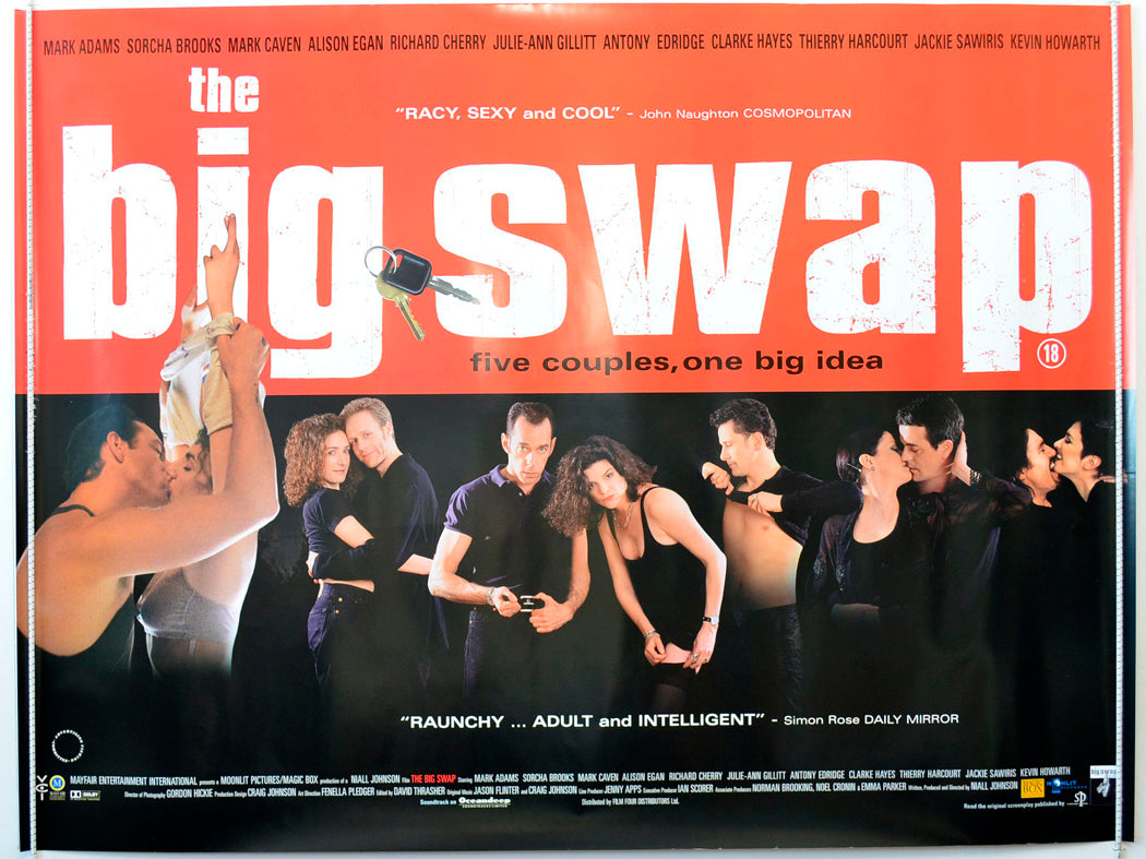 The Big Swap Original British Quad Poster - Movie Poster