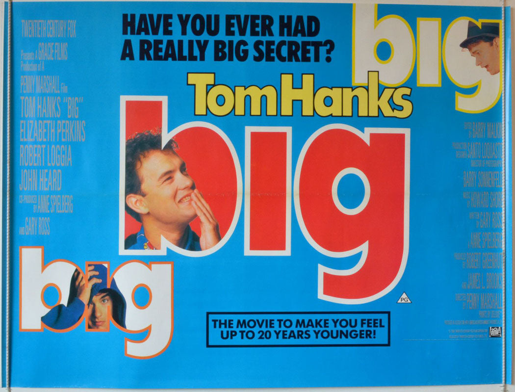 Big  Original British Quad Poster - Movie Poster