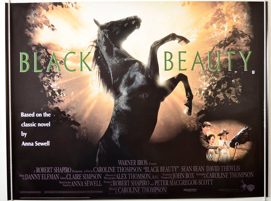 Black Beauty Original British Quad Poster - Movie Poster