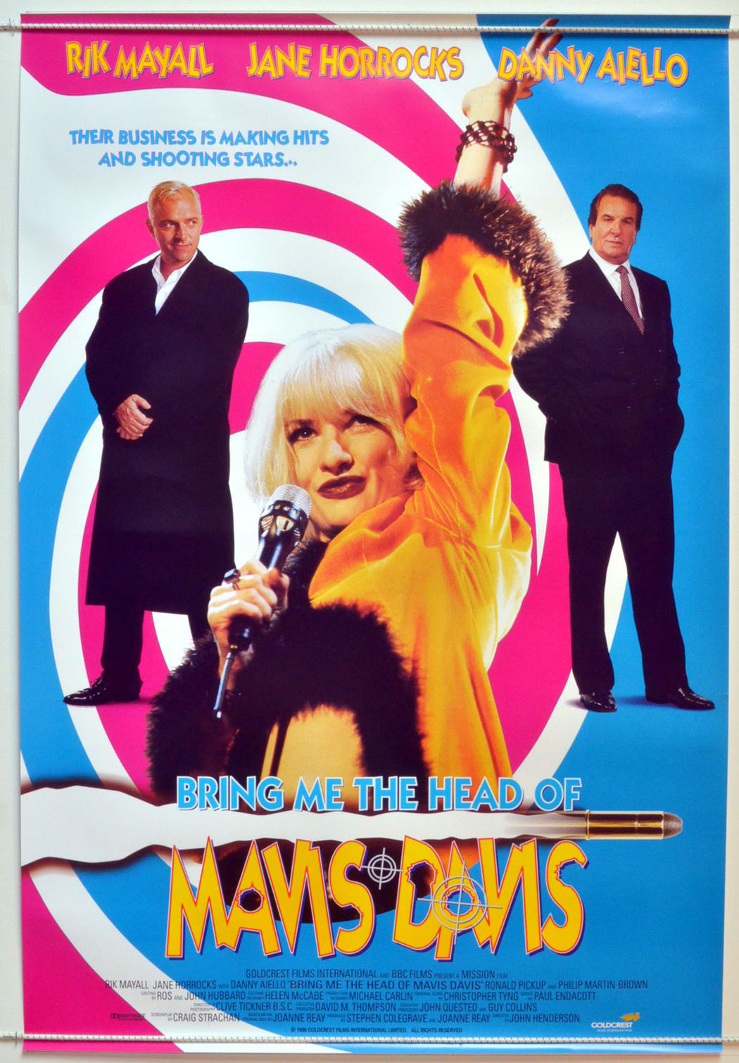 Bring Me The Head Of Mavis Davis  One Sheet Movie Poster