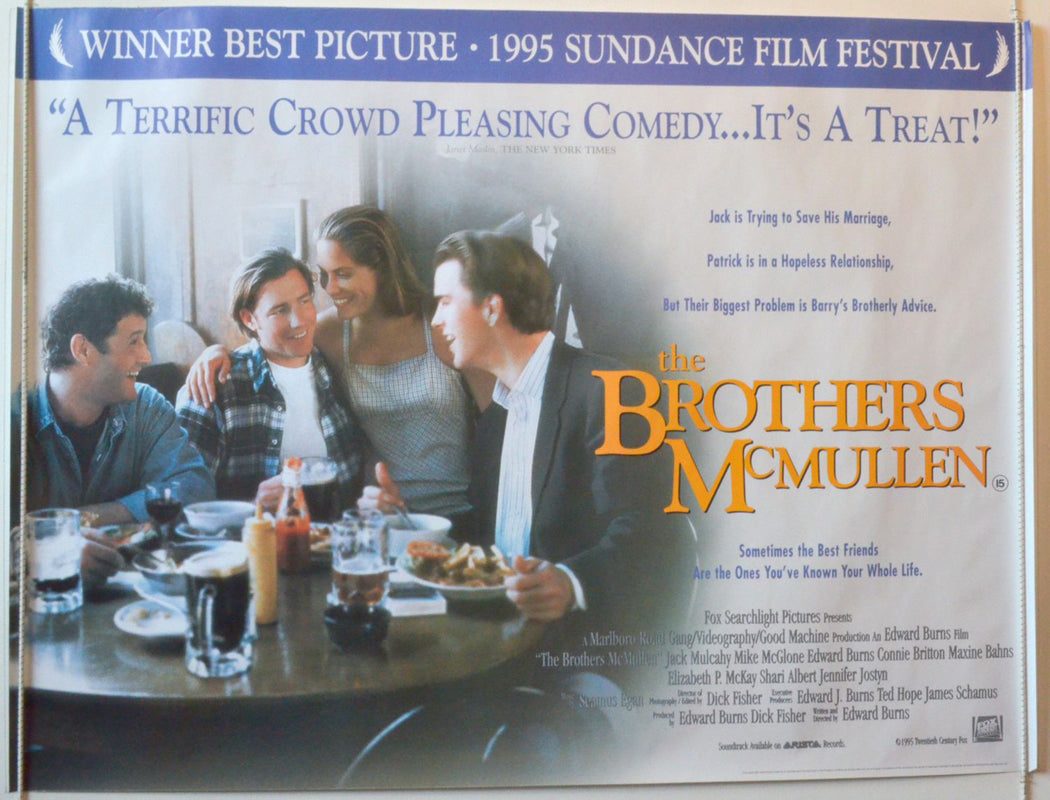 Brothers McMullen   Original British Quad Poster - Movie Poster