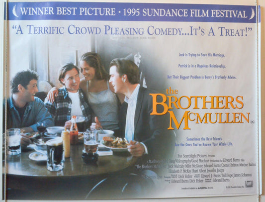 Brothers McMullen   Original British Quad Poster - Movie Poster