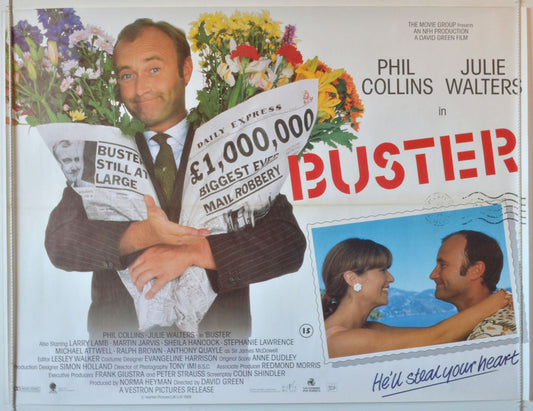 Buster  Original British Quad Poster - Movie Poster