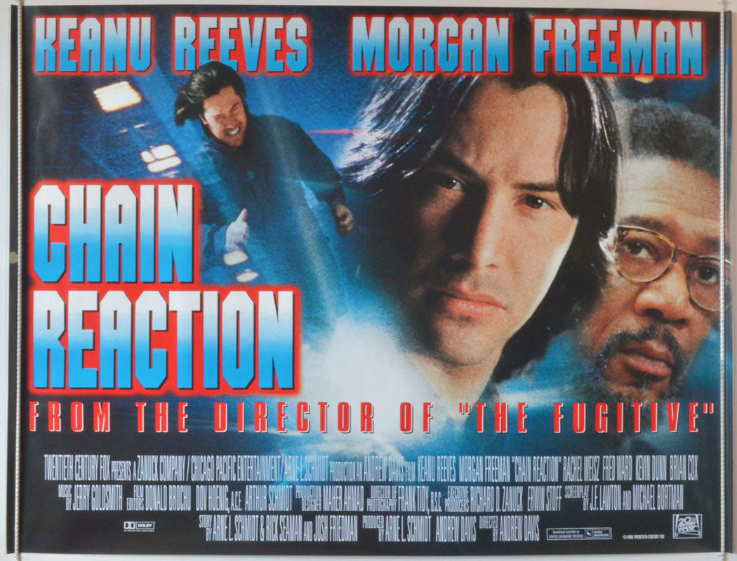 Chain Reaction  Original British Quad Poster - Movie Poster