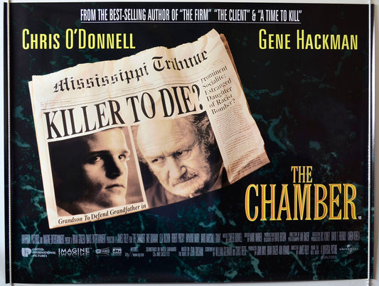 The Chamber Original British Quad Poster - Movie Poster