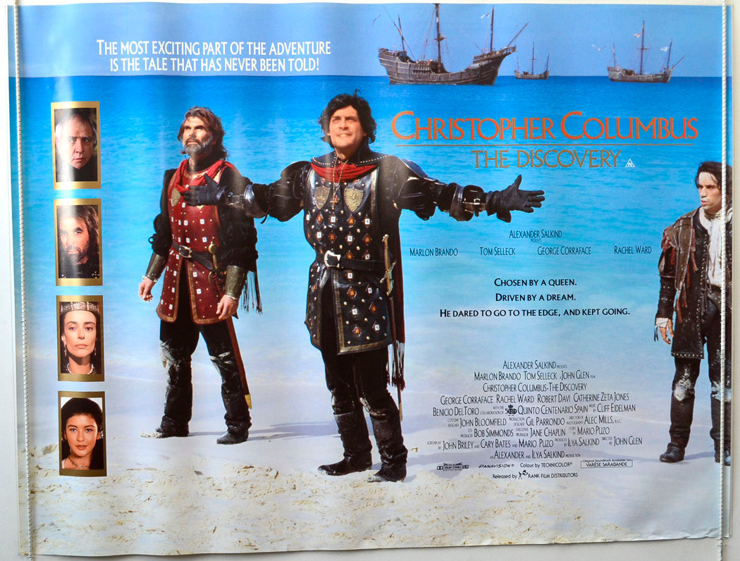 Christopher Columbus : The Discovery Original British Quad Poster - Movie Poster