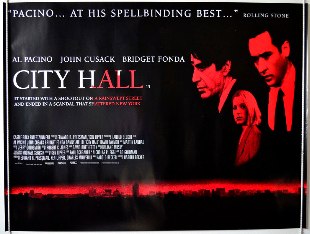 City Hall   Original British Quad Poster - Movie Poster