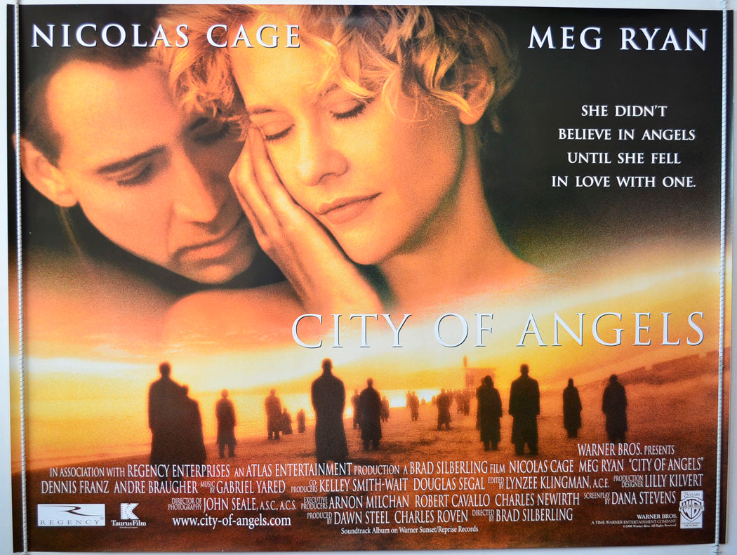 City Of Angels Original British Quad Poster - Movie Poster