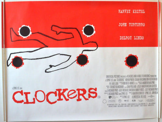 Clockers   Original British Quad Poster - Movie Poster