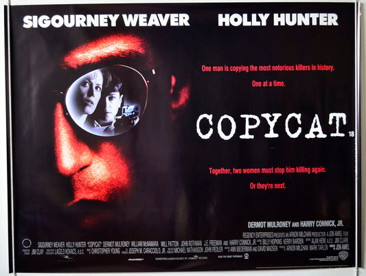 Copycat   Original British Quad Poster - Movie Poster