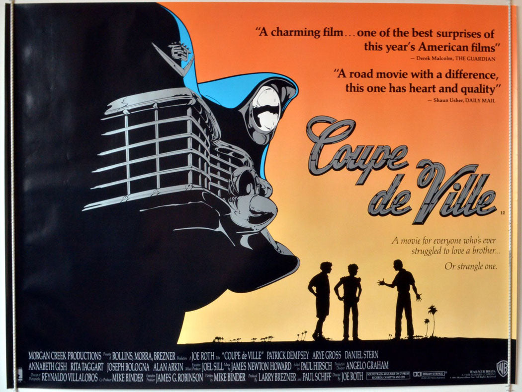 Coupe De Ville  Original British Quad Poster - Movie Poster