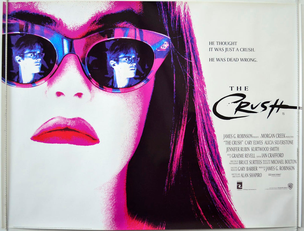 The Crush   Original British Quad Poster - Movie Poster