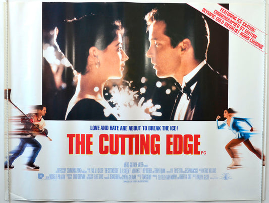 The Cutting Edge Original British Quad Poster - Movie Poster