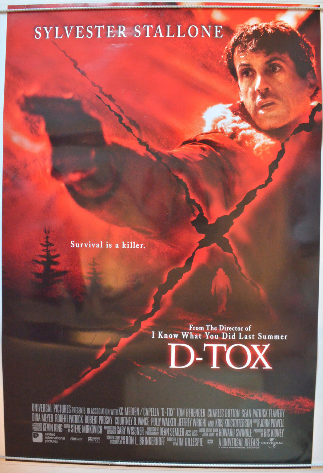 D-Tox Original One Sheet Poster- Movie Poster