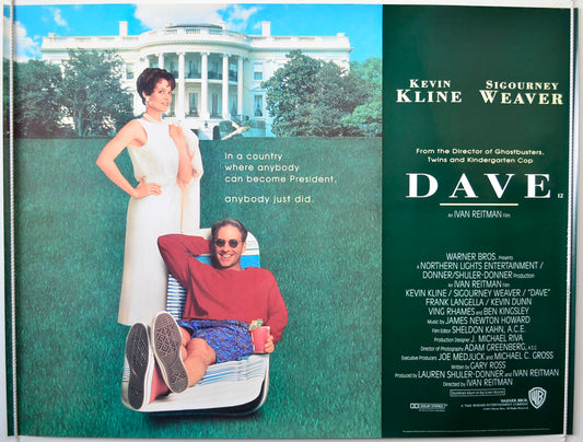 Dave   Original British Quad Poster - Movie Poster