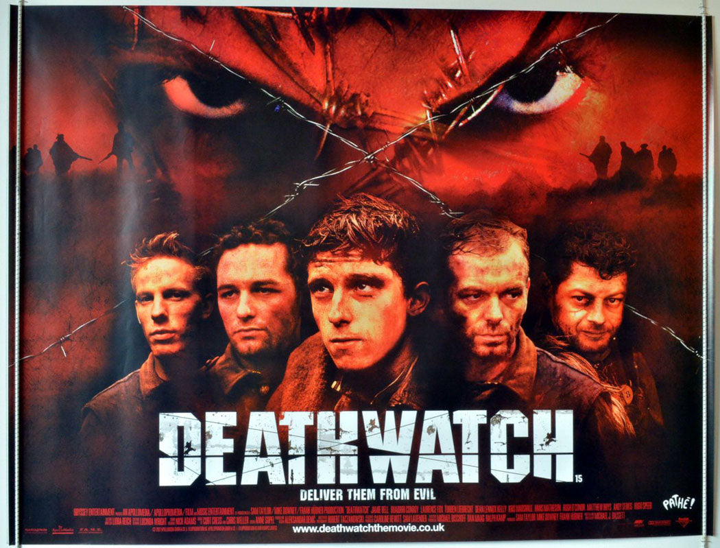 Deathwatch  Original Quad Movie Poster  