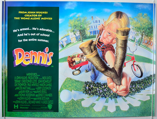 Dennis   Original British Quad Poster - Movie Poster