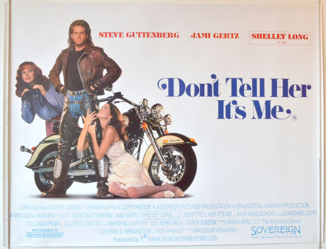 Don't Tell Her It's Me  Original British Quad Poster - Movie Poster