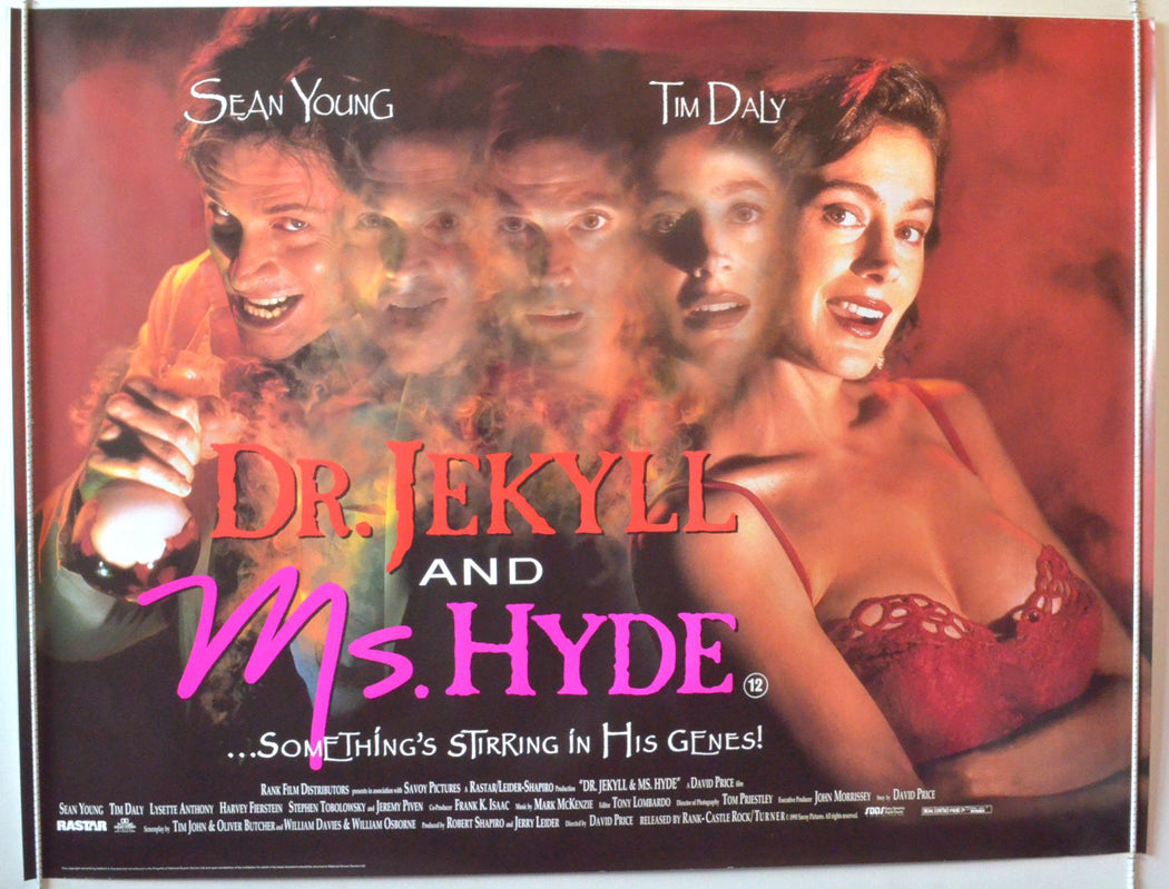 Dr. Jekyll And Ms. Hyde   Original British Quad Poster - Movie Poster