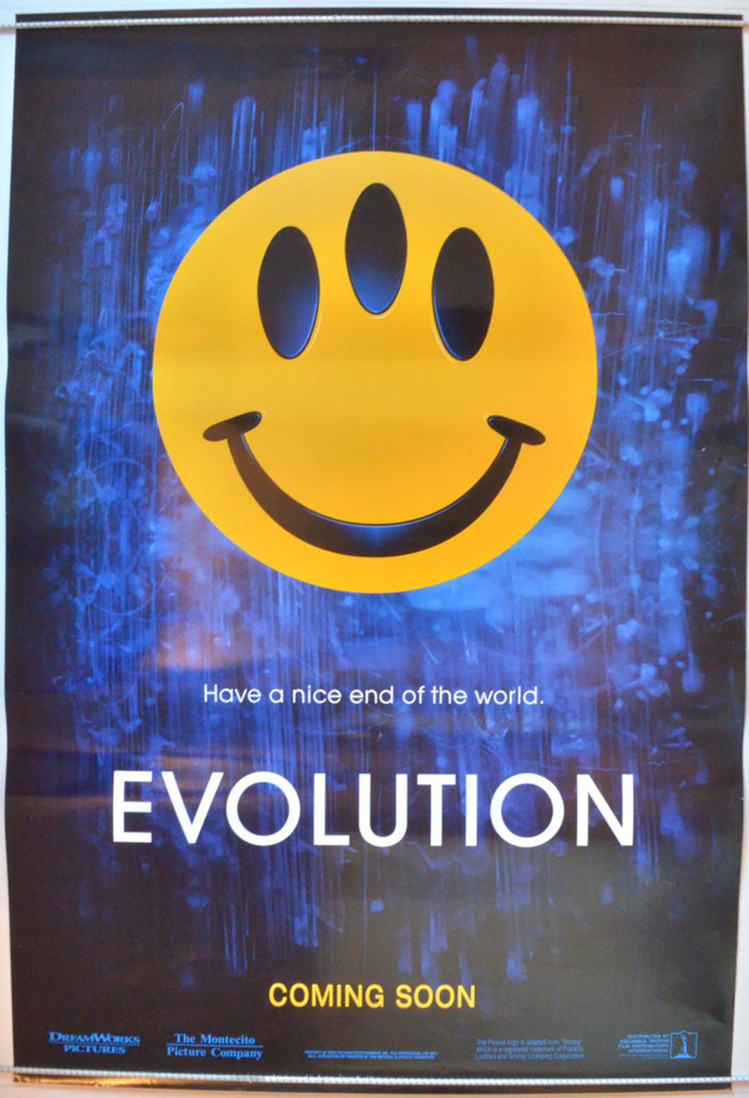 Evolution  (Teaser / Advance Version)   Original One Sheet Poster - Movie Poster