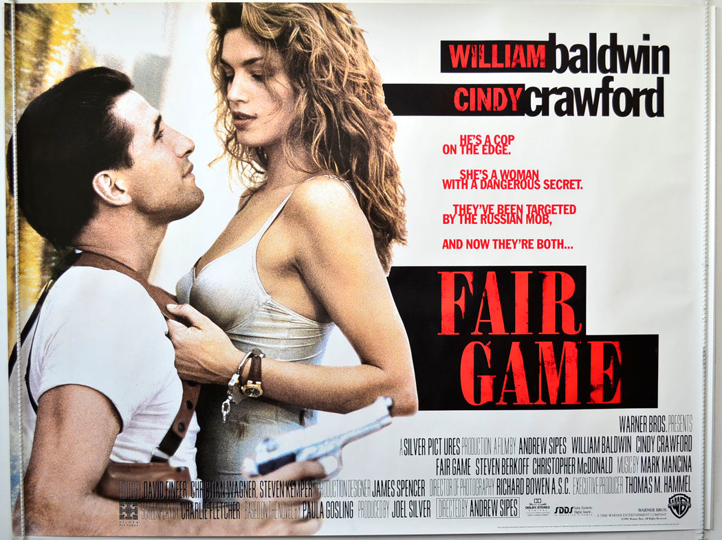 Fair Game Original British Quad Poster - Movie Poster